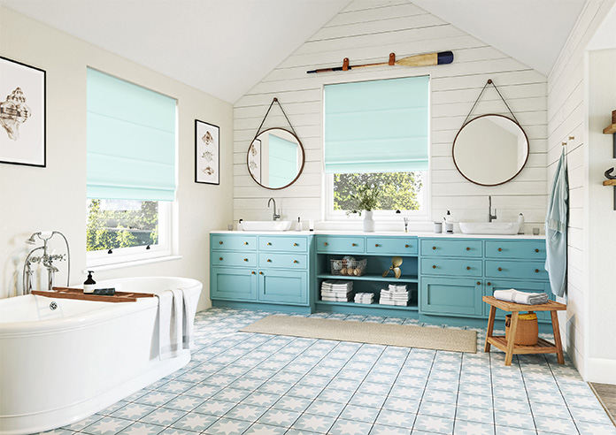 Saltaire, Seaglass - Twist&Fit Roman Blind - Image 6